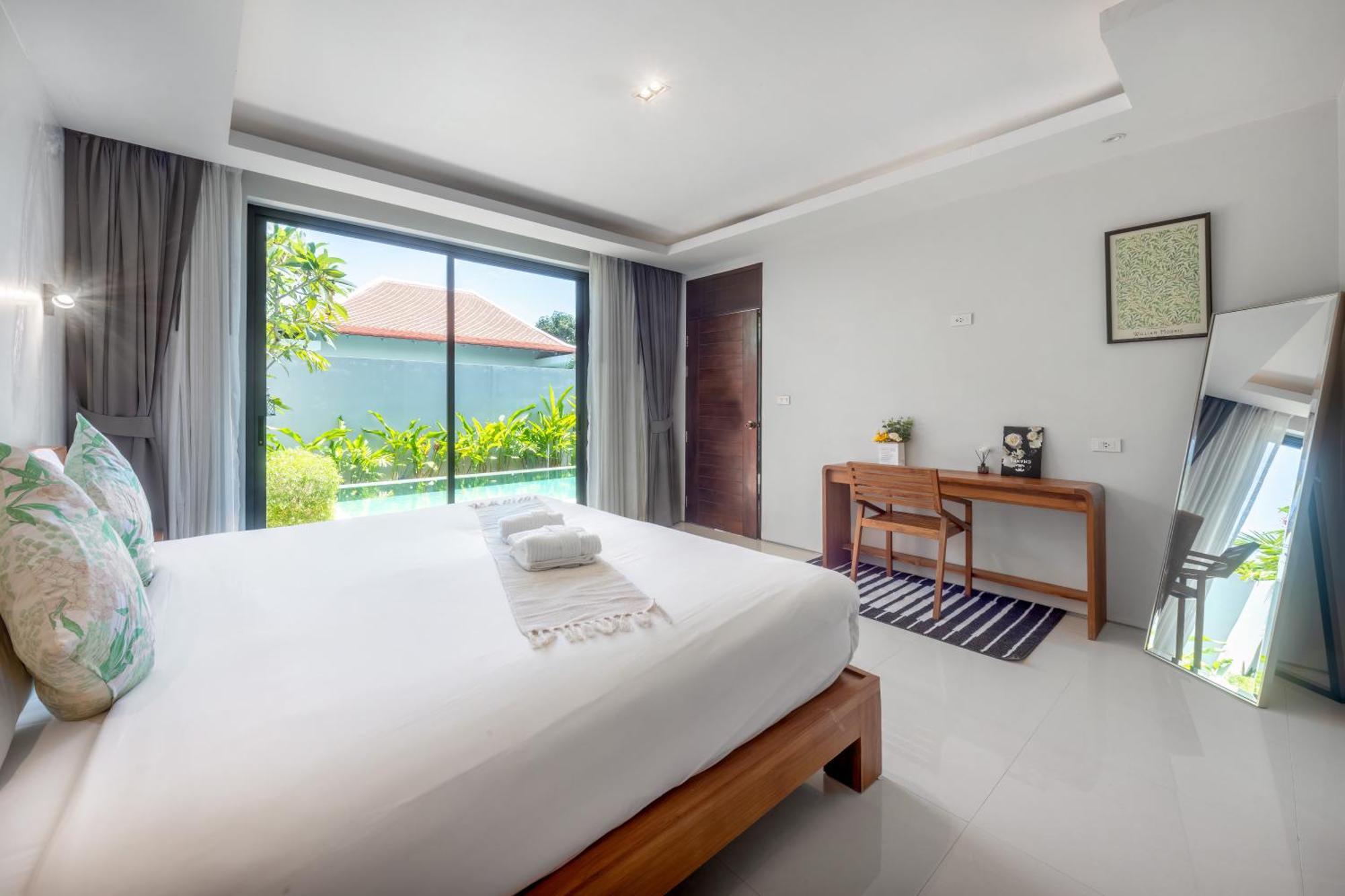 Pousada 宽敞舒适 邦涛海滩laguna附近 四卧室私人泳池别墅 V07 Phuket